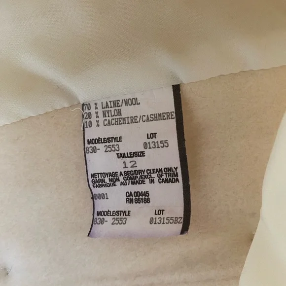 Louben Cashmere Blend Boxy Blazer - Picture 5 of 8